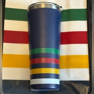 Hudson’s Bay Company Stripes -HBC STRIPES STAINLESS STEEL TRAVEL MUG - BRAND NEW